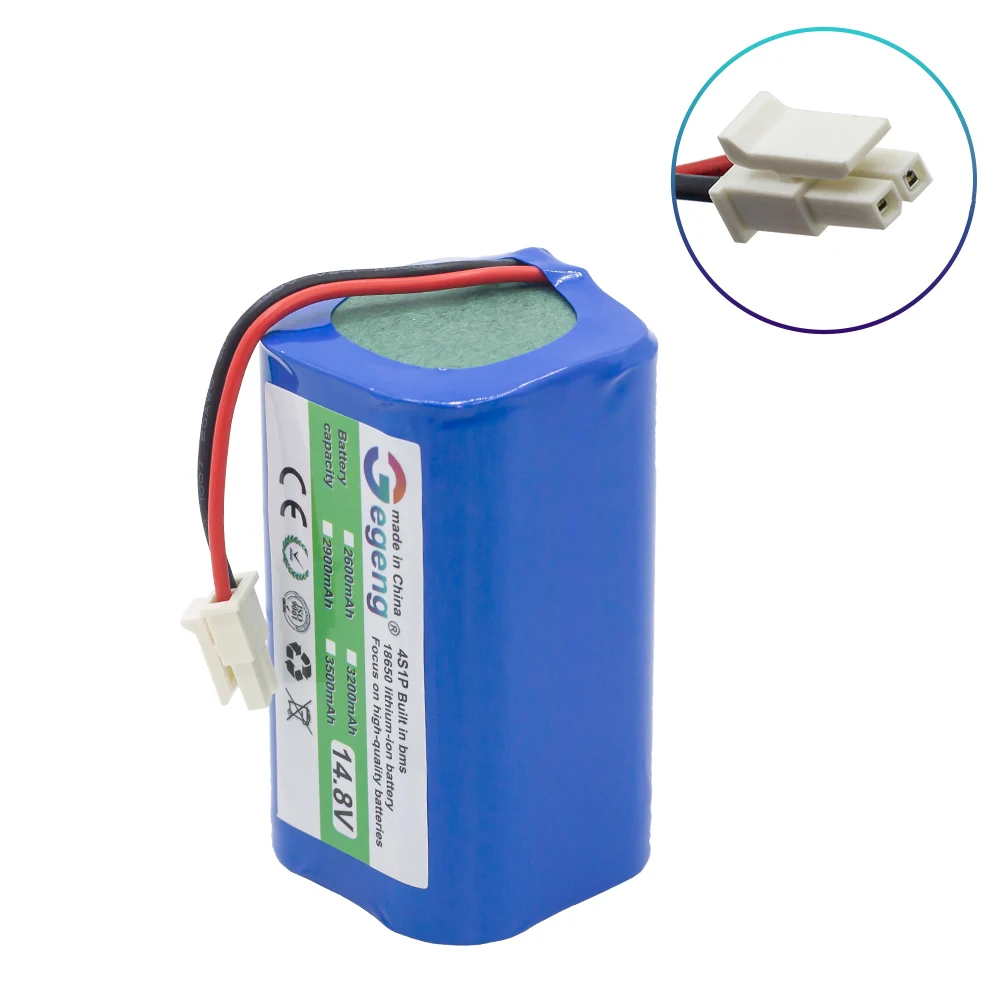 14.8V 3200mAh for Polaris Imou battery Battery of  POLARIS 3200 Imou Bagotte BG800 KyvolE31  Coredy R750 sweeping robot battery