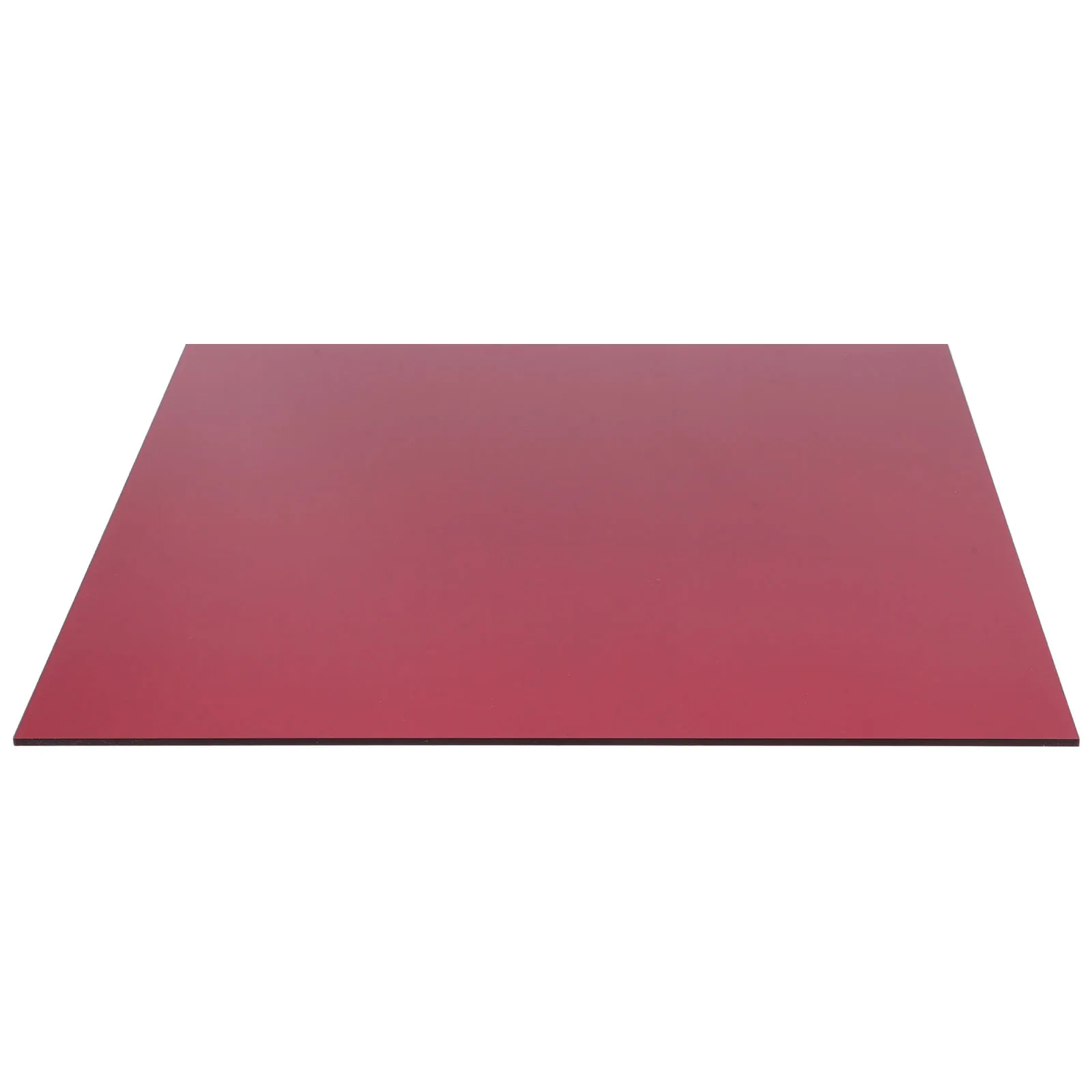 

Red Acrylic Sheet Translucent Plastic Panel Crafting Board Clear Cutting Circle Blanks Colored Sheets Furniture DIY