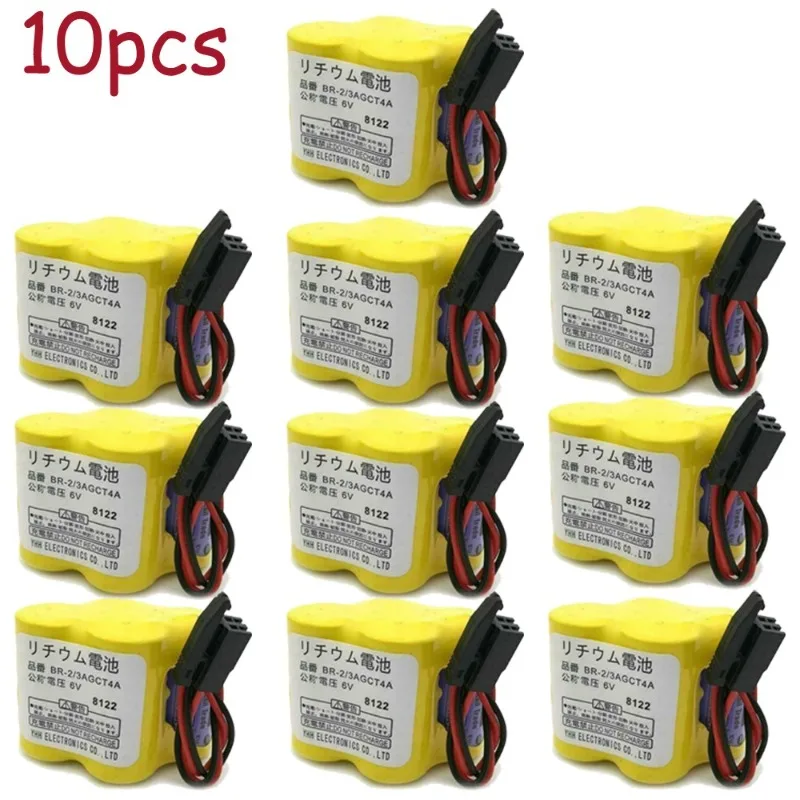 

10-Pack BR-2/3AGCT4A BR2/3AG BR2/3AGCT4A 4400mah battery for A98L-0031-0025-