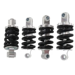 Bicycle 100mm/105mm/125mm Rear Spring Shock Absorber 1pc Metal Suitable For Electric Scooters Bumper Cycling Components Parts To