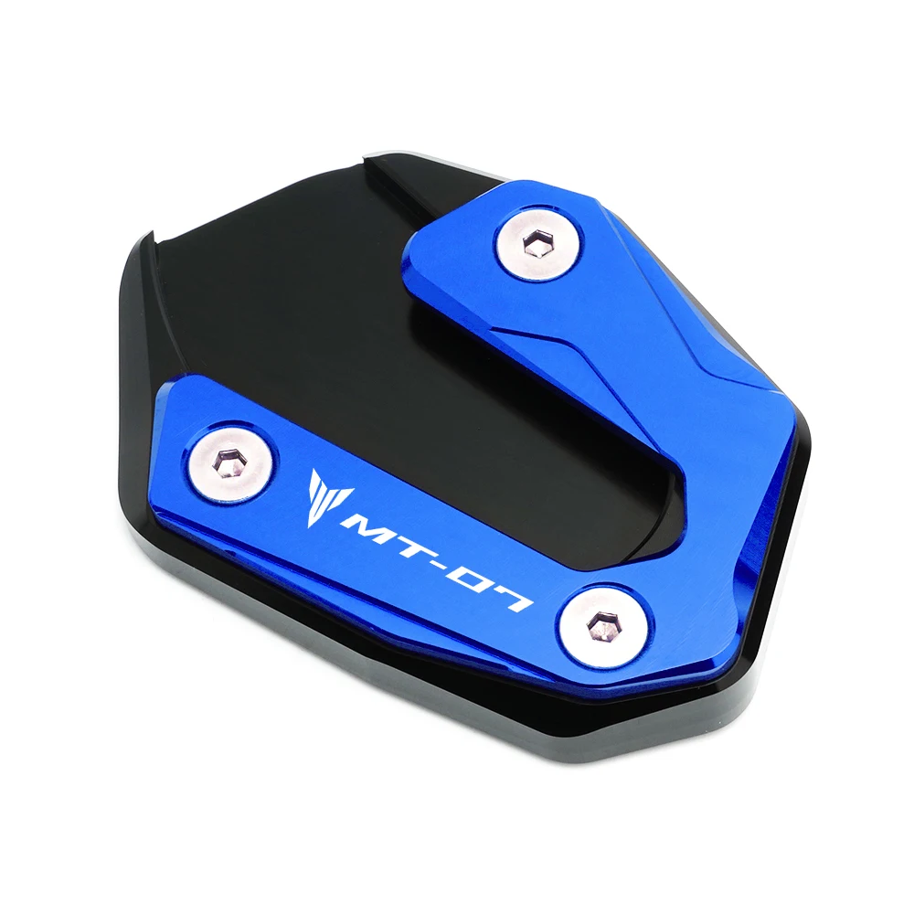 For Yamaha Mt07 Mt 07 2014-2022 2021 CNC Brand-new Motorcycle Kickstand Enlarger Foot Side Stand Extender Pad Enlarge Support