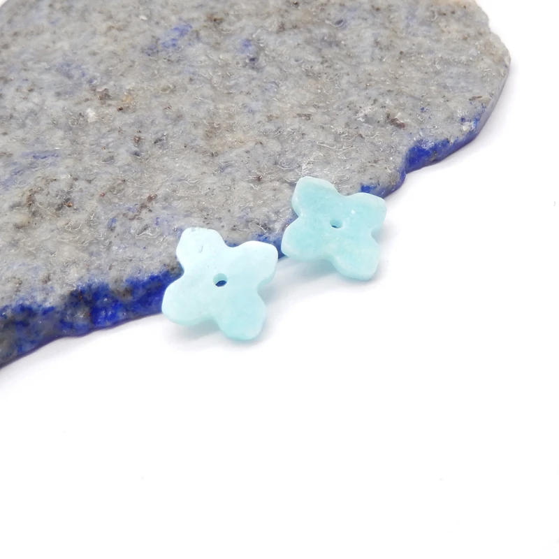 

B&F Amazon Stone Beads, Handmade Natural stones beads, Polished Stones for jewelry Making Supplies
