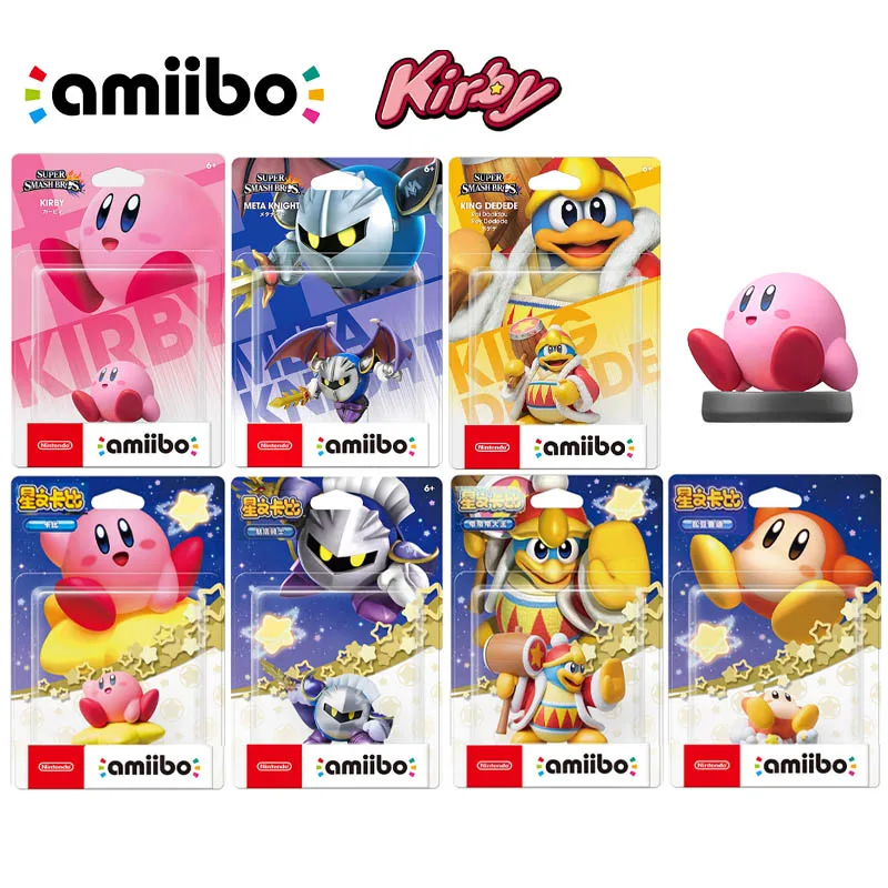 ARTSWIFT Amiibo - Super Smash Bros. - Kirby Meta knight Dedede Kirby of the Star Asian Version Region Free Brand New In Stock