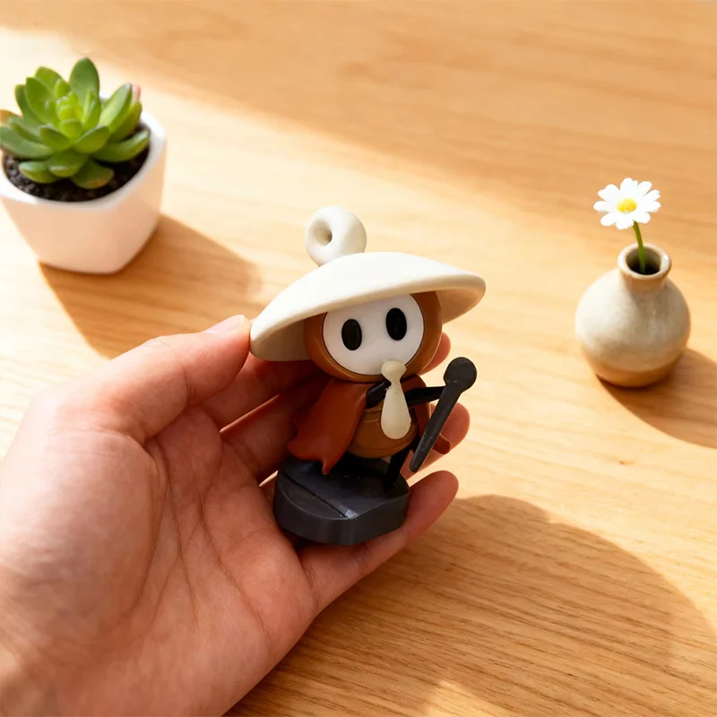 Holl10cm Hollow Knight Sherma figura dibujos animados molo lindo Pvc coración escritorio ornamento