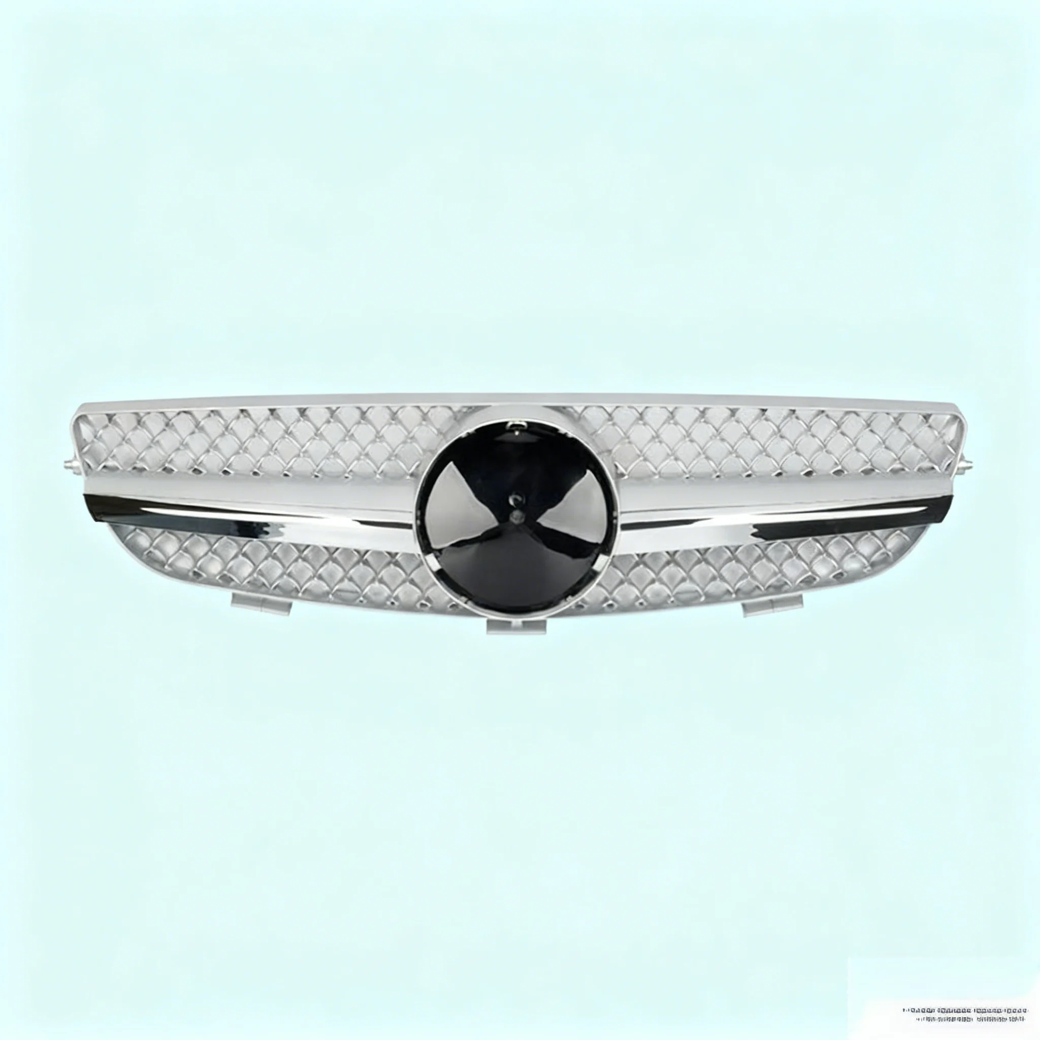 

2003 2004 2005 2006 2007 2008 2009 For Mercedes Benz CLK Class W209 SL Style Grill ABS Plastic Front Bumper Racing Grille