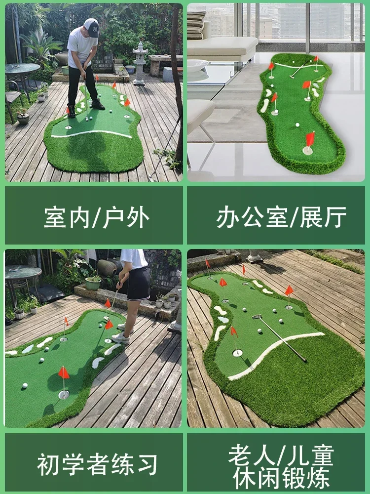 بطانية مضرب الجولف الداخلي والخارجي JH للمكتب المنزلي، بطانية ممارسة مضرب صغير بأي حجم حسب الطلب