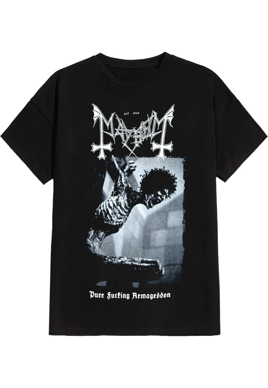 

Mayhem Band Trend Graphic Printing Summer Luxury Brand Cotton Men's and Women's T-Shirts Short Sleeves Street Fashion