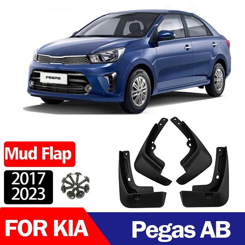 

4 шт. брызговики для шин для KIA Pegas AB 2017 2018-2023 брызговики брызговики брызговики колеса брызговики аксессуары