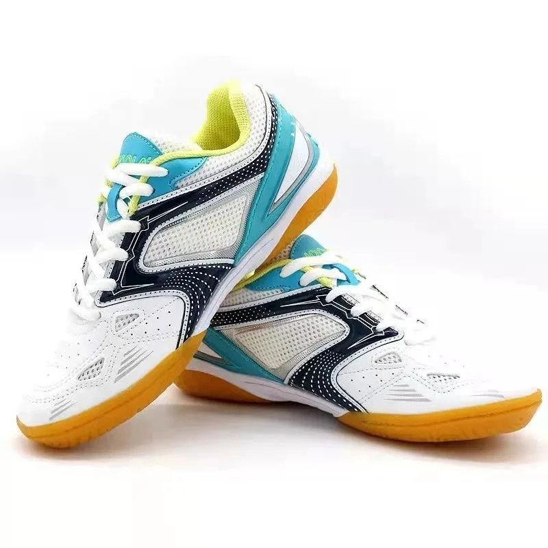 Zapatos de tenis de mesa de marca de lujo para hombre y mujer, zapatillas de bádminton transpirables, deportivas de diseñador para parejas