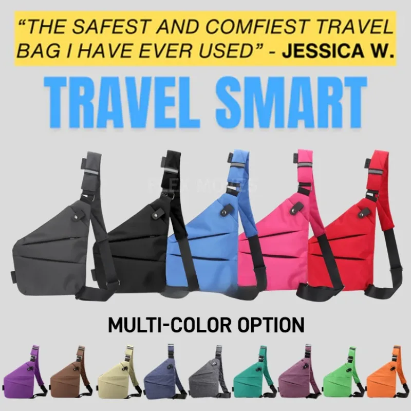 Gun Bags Tactical Bags New Cross Border Chest Bag Men's Slant Cross Bag Large Capacity Multi-Pocket Shoulder Bag view 3