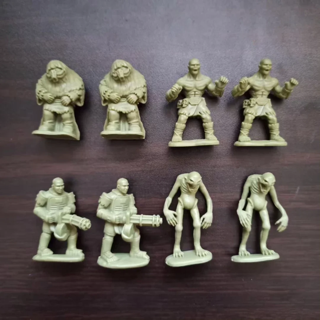 تماثيل إصدار Power Armor 76 الأصلية - تماثيل شطرنج جامعي مكونة من 24 قطعة، ديكور صغير مستورد جديد تمامًا #6