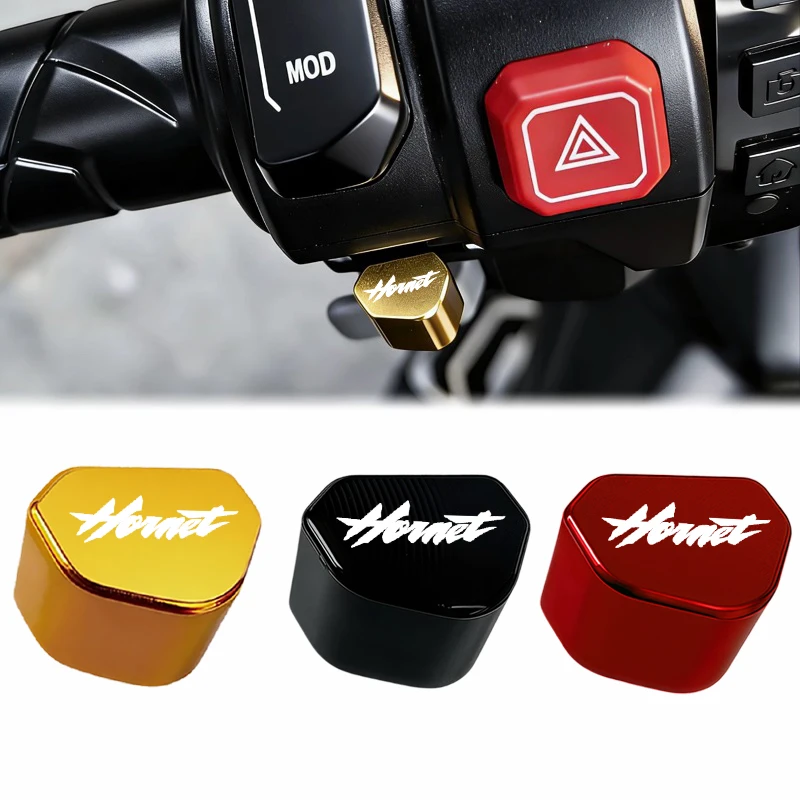 

CNC For Honda Hornet 600 900 CB600F CB750 Hornet900 Hornet600 Motorcycle turn signal switch button modification turn key cap