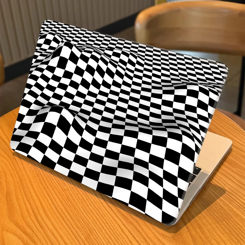 Abstract Grid UV Print Case for Microsoft Surface Laptop 13 2025 Shell For Surface Laptop go 1/2/3 12.4 13.5 13.8 15 inch Funda