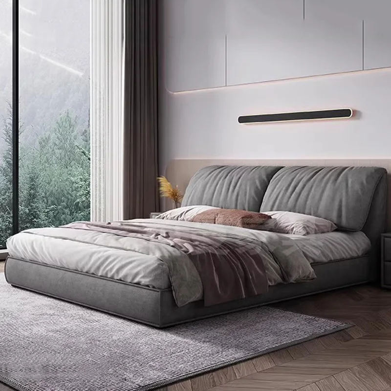 Modern Japanese Bedroom Bed Queen Minimalist Luxury Bedroom Bed Wood Full Size Cama King Size Envio Gratis Modern Furniture