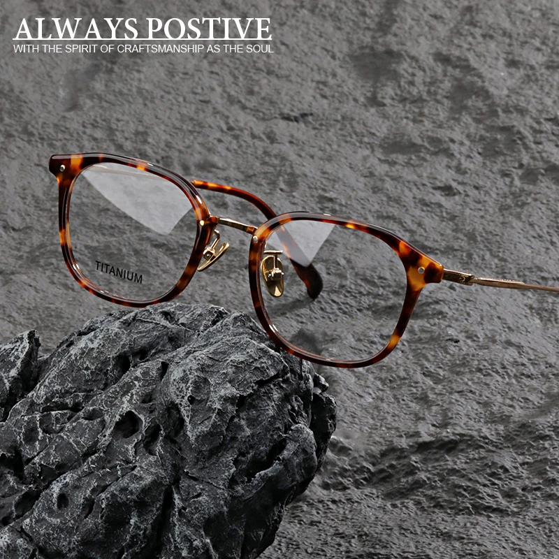 

Fashion Design Exquisite High Quality Retro Oval Titanium Prescription Glasses Frame Men Women Myopia Optical Vintage Eyewear