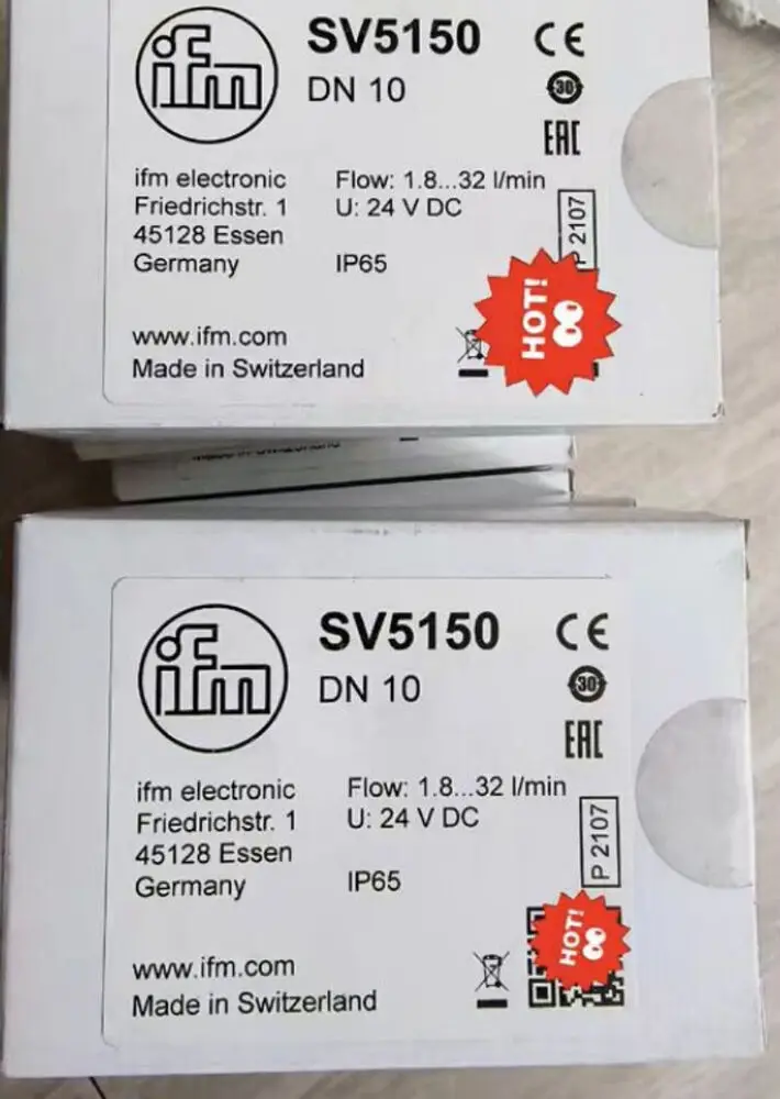 1pcs IFM SV5150 Vortex Flowmeter SVM34XXXD0KG/US-100