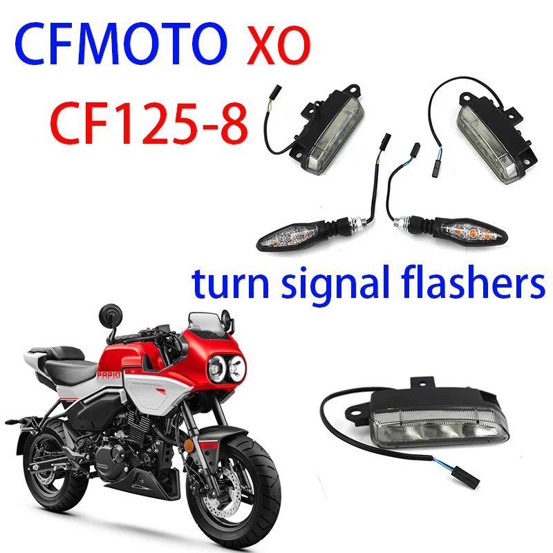 

Suitable for CFMOTO motorcycle original parts CF125-8 front and rear left and right turn signals XO baboon turn signal flashers