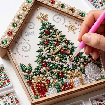 Christmas Pearl Craft Kit 1