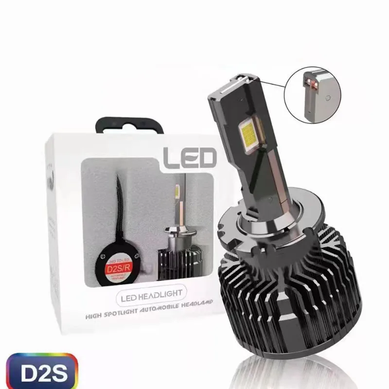 Canbus D Series Bulb 90W Car LED Headlight D1S D2S D3S D4S D5S D8S HID Xenon LED Fog head light Bulb D1S Auto ligths