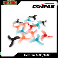 8 Pairs Gemfan 1608 (3-Blade)/1609 (4-Blade) 40mm PC Prop - High Durability for Micro Whoop/Tinywhoop FPV Racing/Freestyle Drone