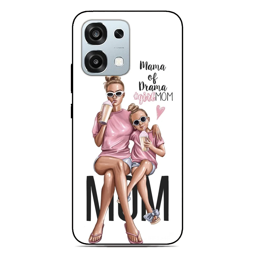 Mom Baby Painted Case For ASUS Zenfone 10 9 8 Flip 5z ROG Phone 2 3 5 5s 6 7 Pro ZS630KL Silicone Soft Back Cover Funda - view 2