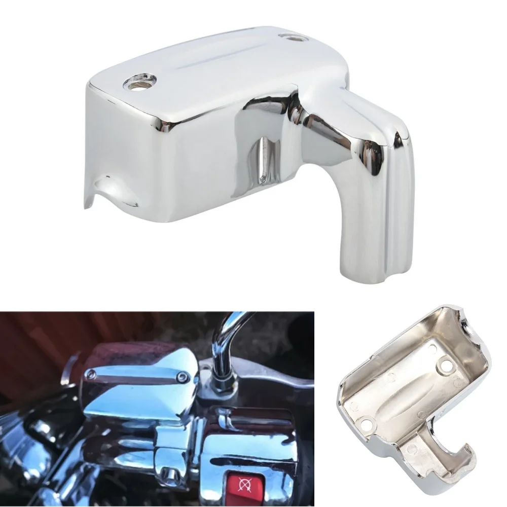 Motorcycle Accessories Chrome Front Brake Master Cylinder Cover Reservoir Cap For Honda Shadow VLX 600 VTX1300 750 1100 V1300C