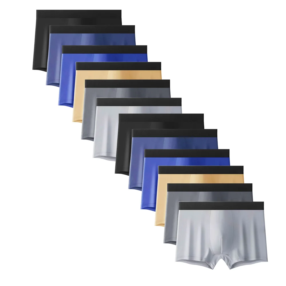 

8 шт./компл., мужская одежда, мужские квадратные трусы, мужское нижнее белье большого размера, спортивные боксеры, шорты-боксеры, спортивные мужские трусы-боксеры, подарок