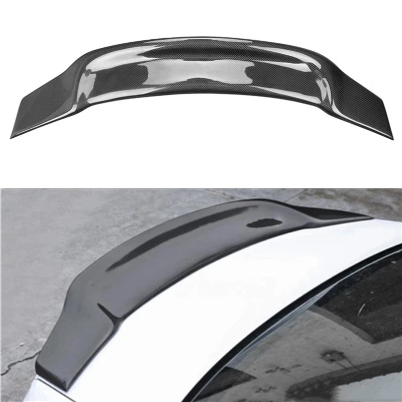 

Carbon Fiber R Style Rear Trunk Lip Spoiler Wing for Audi A6 C8 2019+