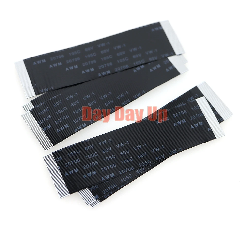 150PCS For Sony PlayStation 2 3W 5W 36pin 70mm Controller Slots Connect To Motherboard Flex Cable Repair For PS2 30000 50000