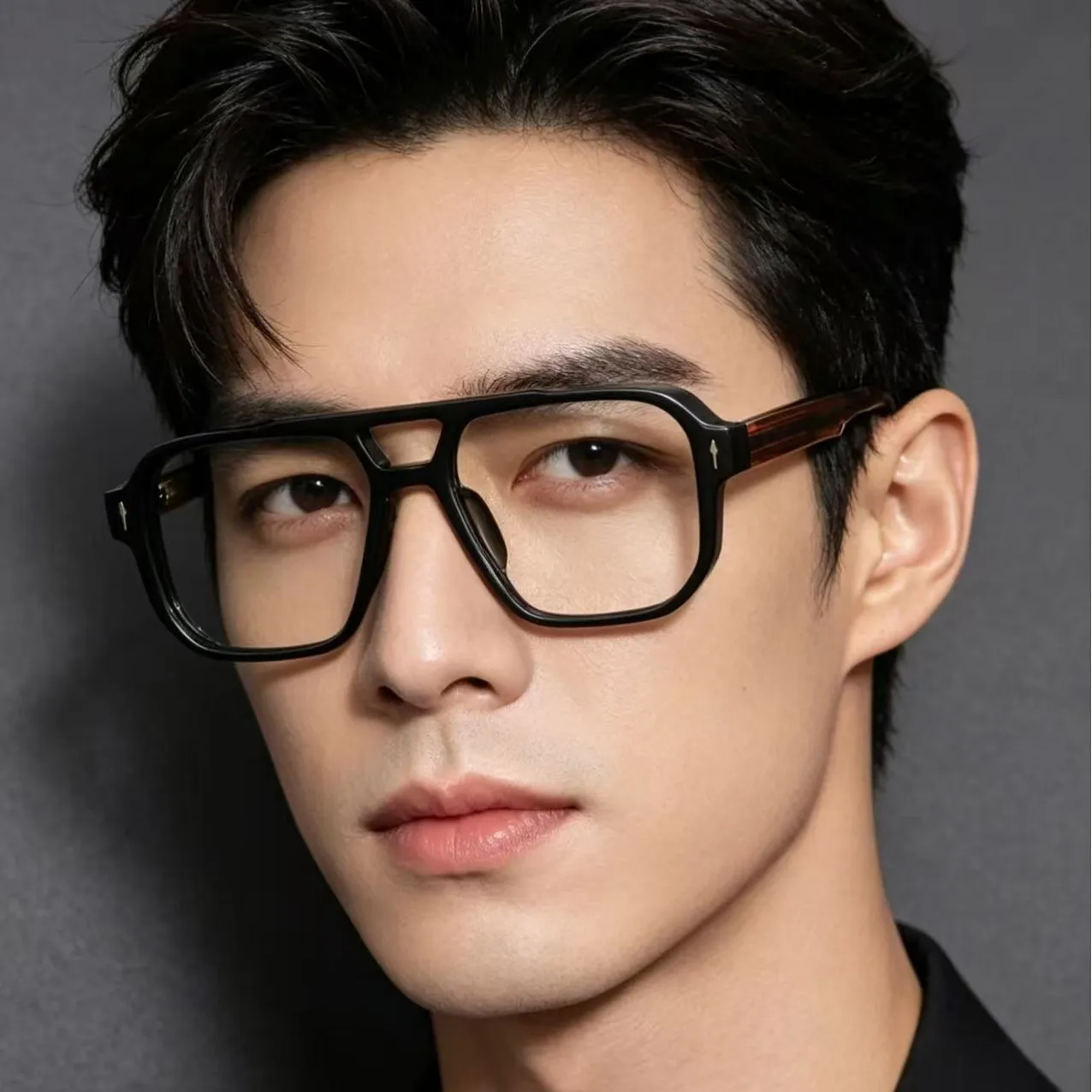square-myopia-glasses-men-women-retro-double-bridge-thick-frame-optical-prescritpion-eyeglasses-anti-blue-light-reading-glasses