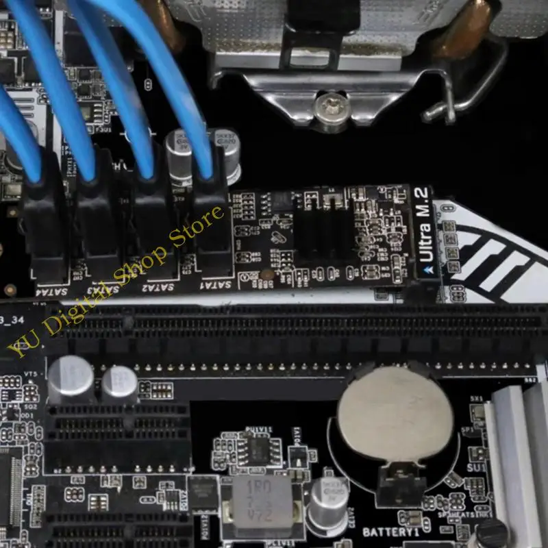 

96BA Efficient M.2 To 4 Port SATA3.0 Port Expension adapter Card Enhances Data Manage