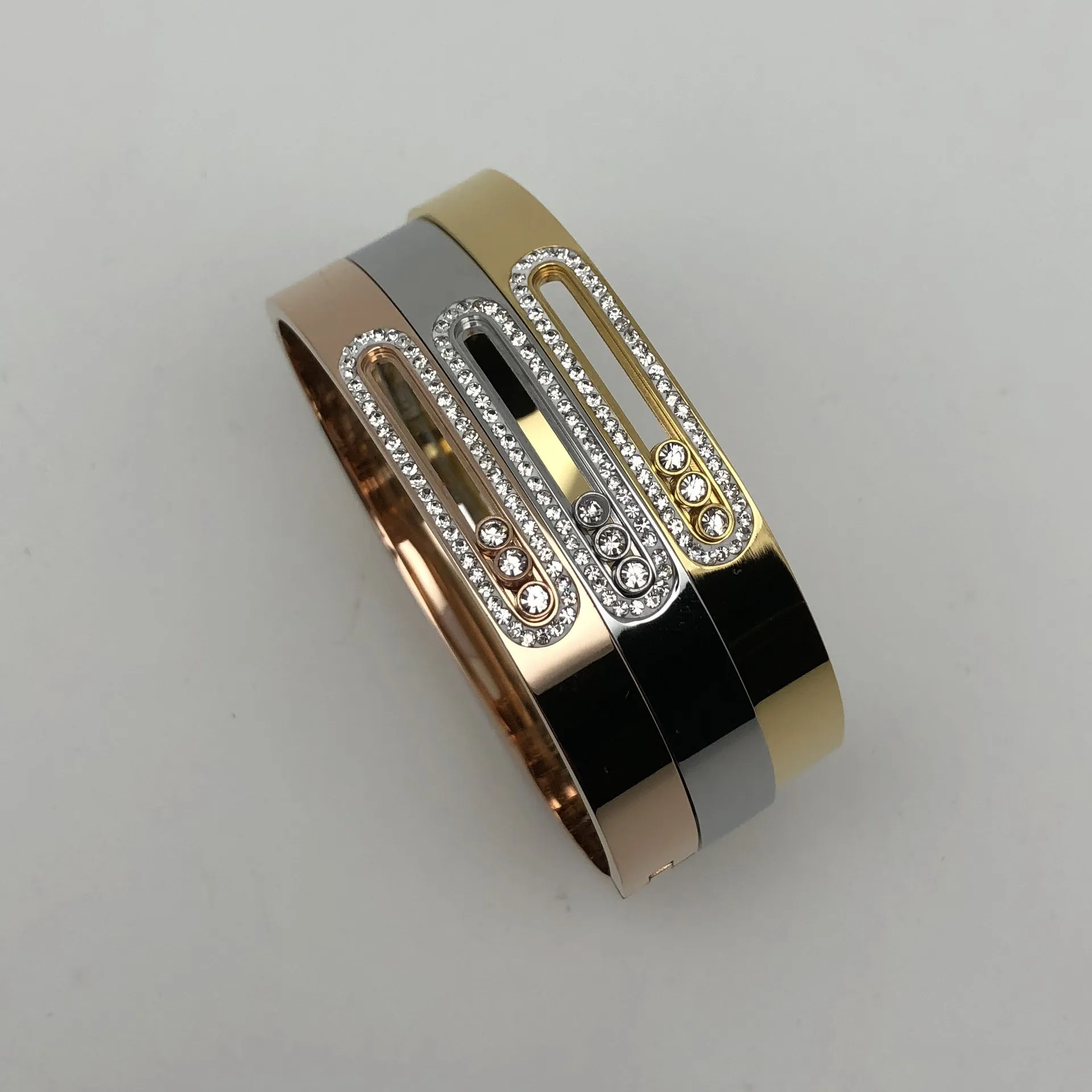 Luxury Stainless Steel lucky beads Bracelet&Bangle Fashion Men\'s&woman Jewelry Classic high quality brand Bracelet couple gifts