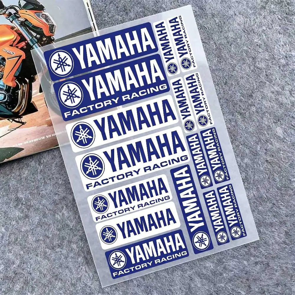 

Светоотражающие наклейки для мотоциклов Yamaha, 3M, предупреждающие о безопасности в темноте, для шлемов скутеров