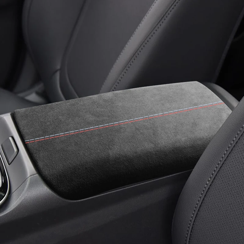 

For Hyundai Tucson Car Seat Armrest Protection Boot Cover Trim Sticker Made of Alcantara Interior Performance Tuning Accessories