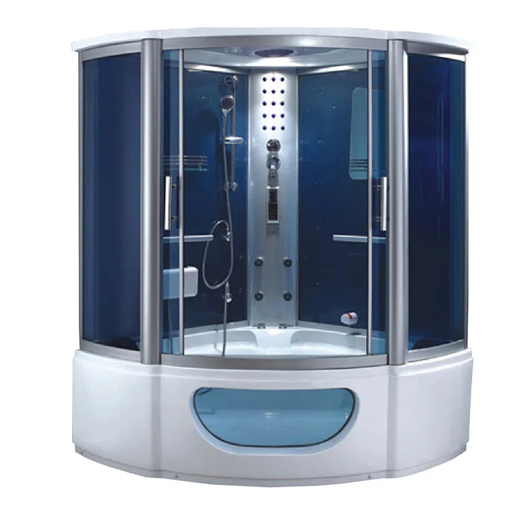 8114 Portable/freestanding Shower Enclosure Steam Shower Cabin Bath Room With Spa Yakozzy Bath Tub