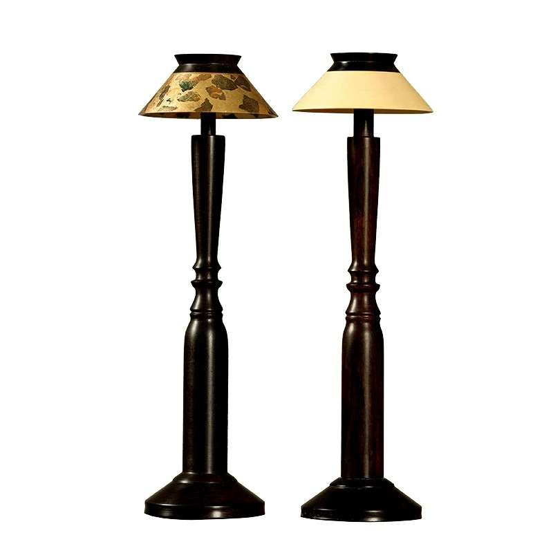 

Small tea lamp Zen retro tea space ornament creative wabi-sabi wind table lamp atmosphere lamp