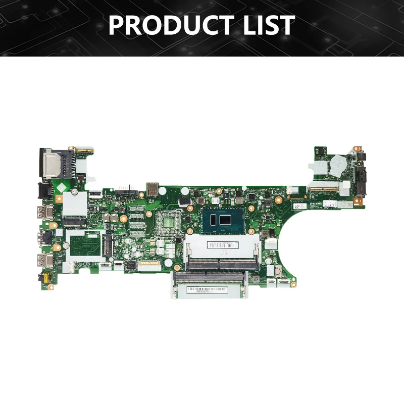 Mainboard For Lenovo Thinkpad T480 Laptop Motherboard 01YR340 01YR328 01YU851 ET480 NM-B501 With i5-8250U CPU DDR4