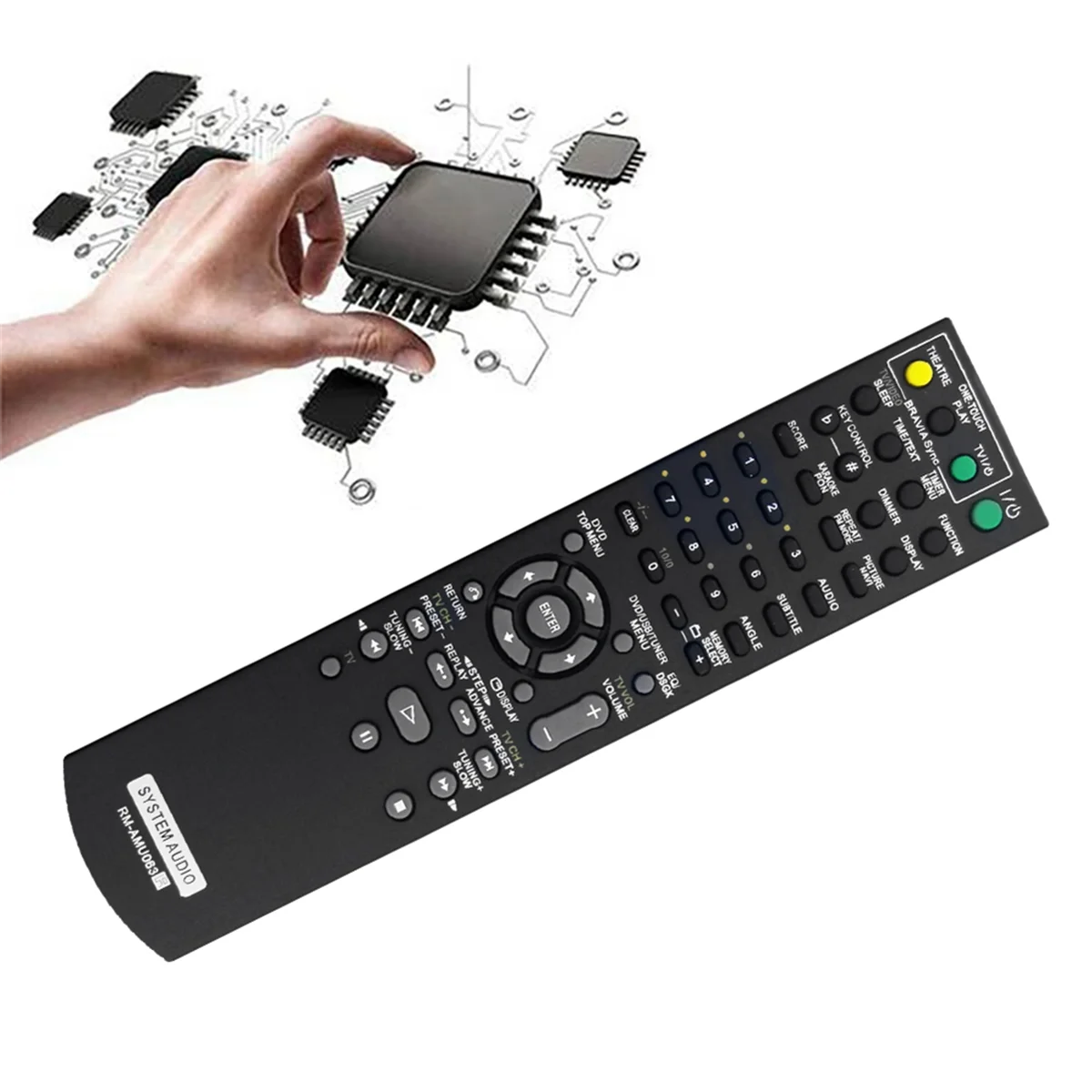 (A26M) Replace RM-AMU063 Remote Control For Sony System Aud…