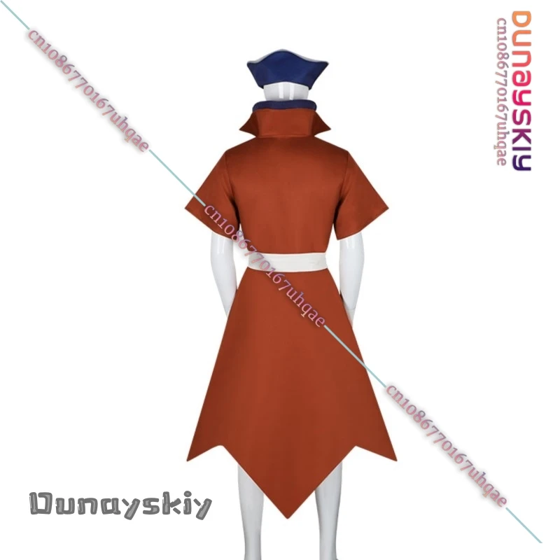 BAnime Dr Nanami Ryusui Stone Cosplay Costume{SAIKOU}Men Anime Clothing Robes And Hats Halloween Roleplay Suit  Anime Robes