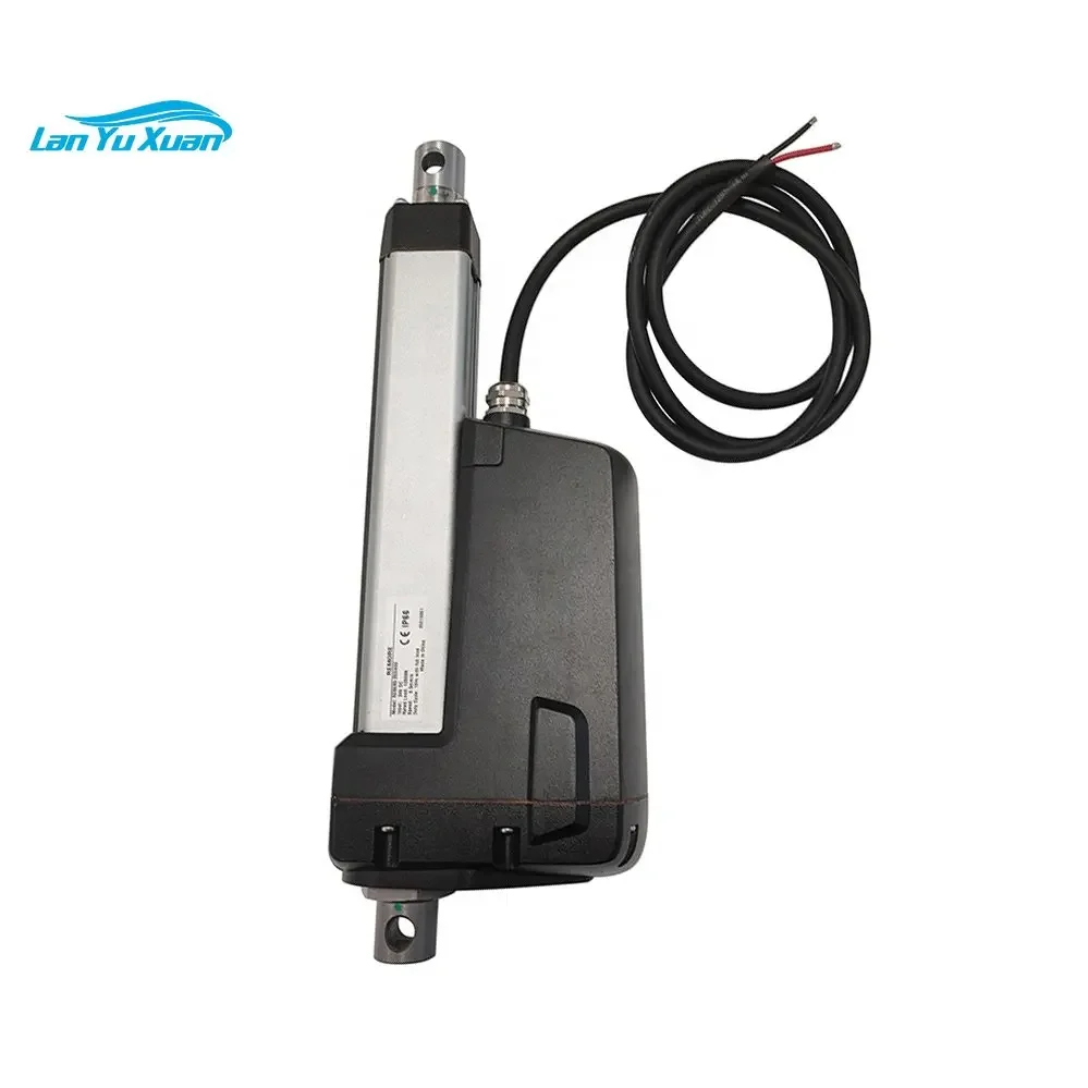 12 24 volt linear DC motor magnetic  actuator gear for front end loader