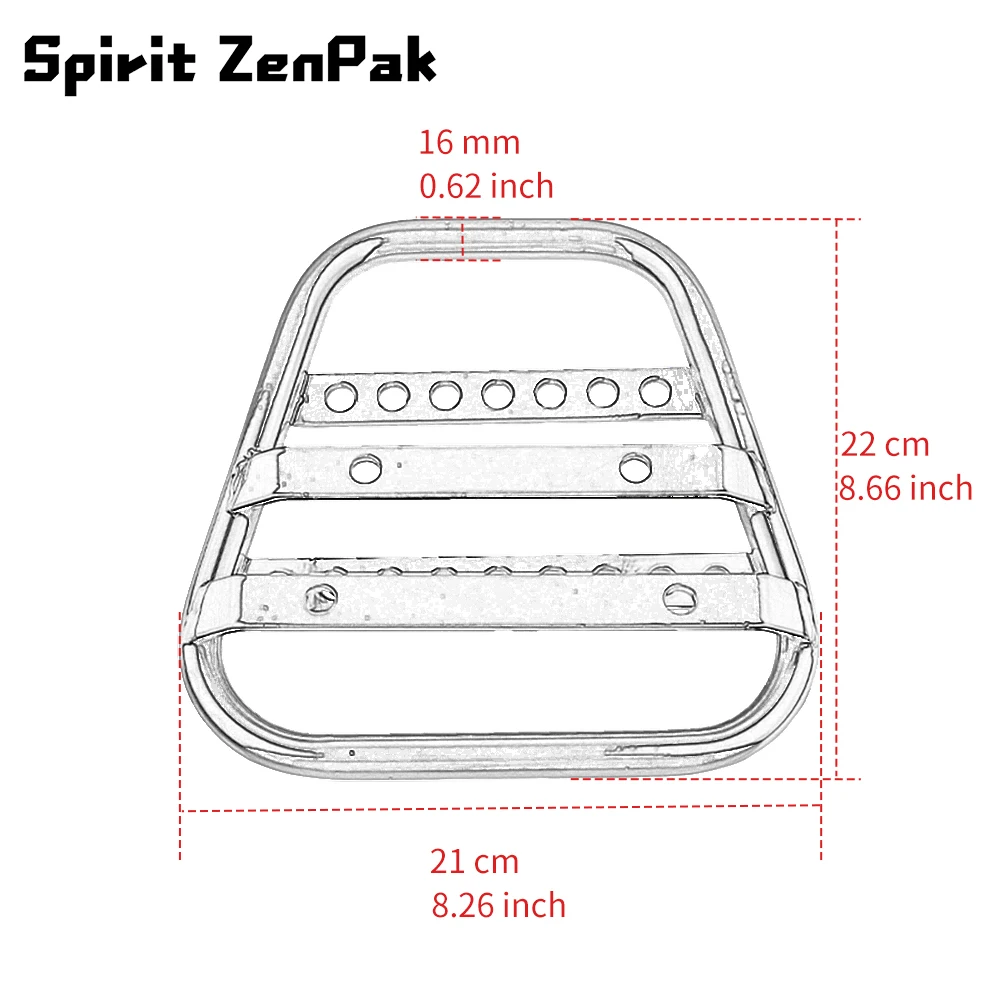 Rear Luggage Carrier Fit STREET SCRAMBLER 900 2016-2025 Motorcycle Accessories Parts Tail Rack Suitcase Board luggage rack Shelf