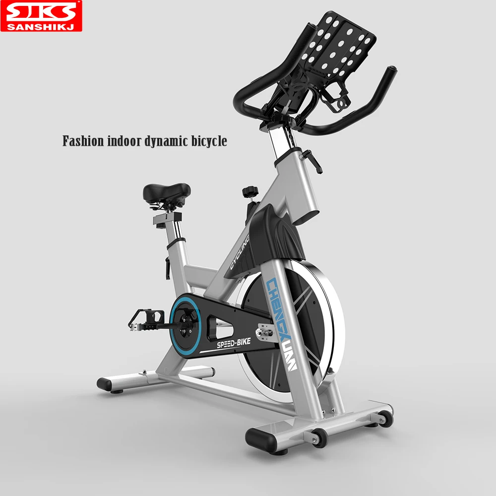 Professional Load-Bearing Gym Sports Bike, Fat Burning Training Magic Bicycle, Quiet Home Fitness Equipment, 200kg