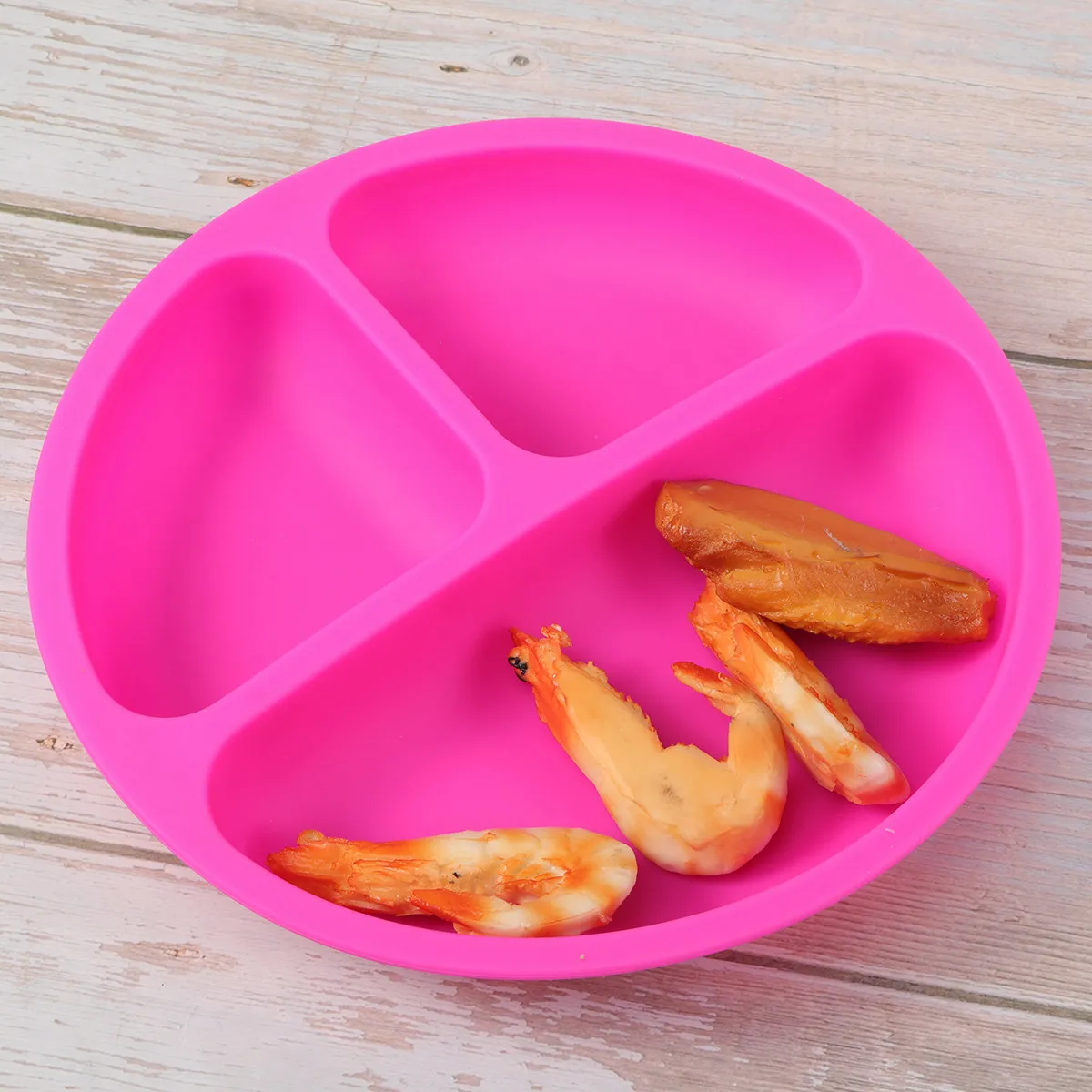 

Growing Babies Plates Baby Dinner Divided Safe for Kids Anti-break Bright Color