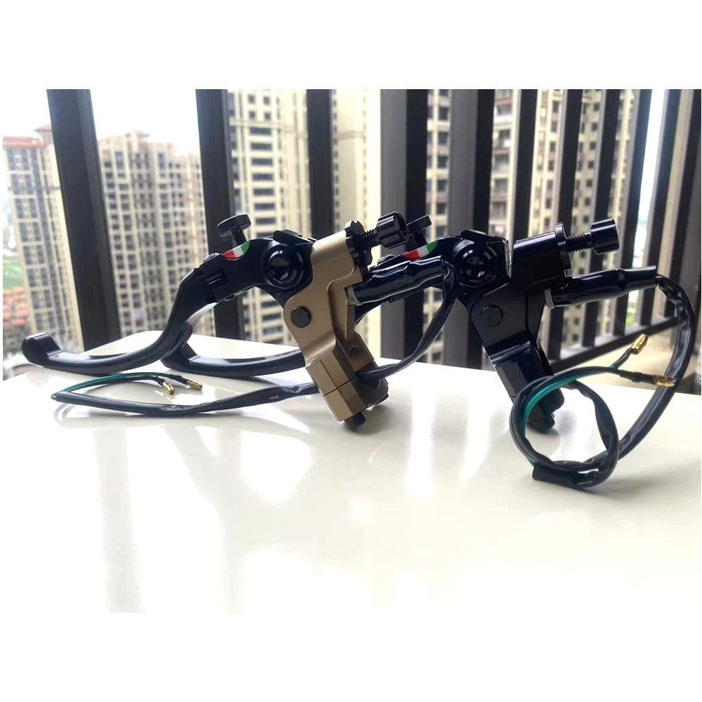

7/8" 22mm Aluminum Alloy Motorcycle Cable Clutch Lever Handlebar For Yamaha Honda Kawasaki Suzuki Racing Street Bike Dirt Bike