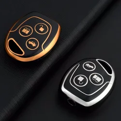 3 Bottons TPU Car Key Case Cover Shell Accessories For Ford Mondeo Focus Fusion Fiesta Galaxy Transit 2008 2006 2007 Protector