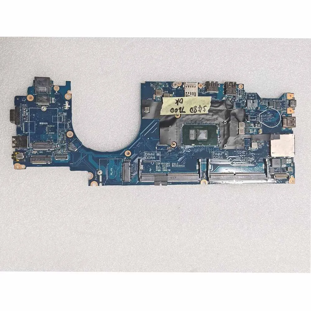 

Материнская плата для ноутбука Latitude 5480 E5480 с процессором I5-7200U LA-E081P, аксессуары для ноутбука, протестировано, 100% рабочее состояние