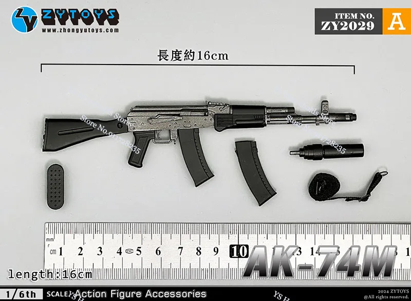 Zytoys 1/6 zy2030 m1928 mini gewehr modell zy2031 mk. Ii/s statische Waffe zy2029 ak74 Narben spielzeug für 12 "Figuren szene Zubehör