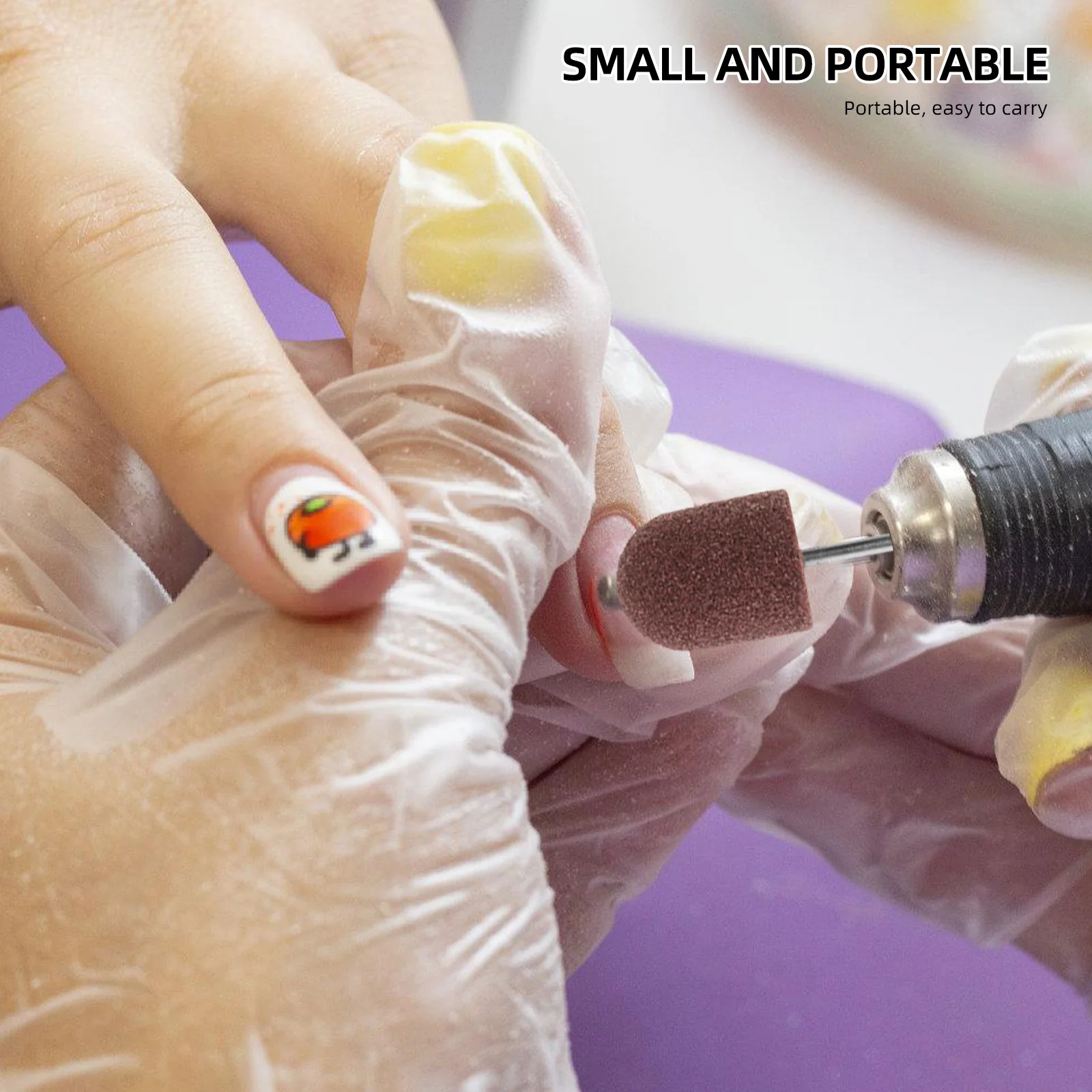 1Set Creative Nail Bits Professional Manicure Supplies for Polishing Drilling Grinding Suitable Most Electric Rechargeable