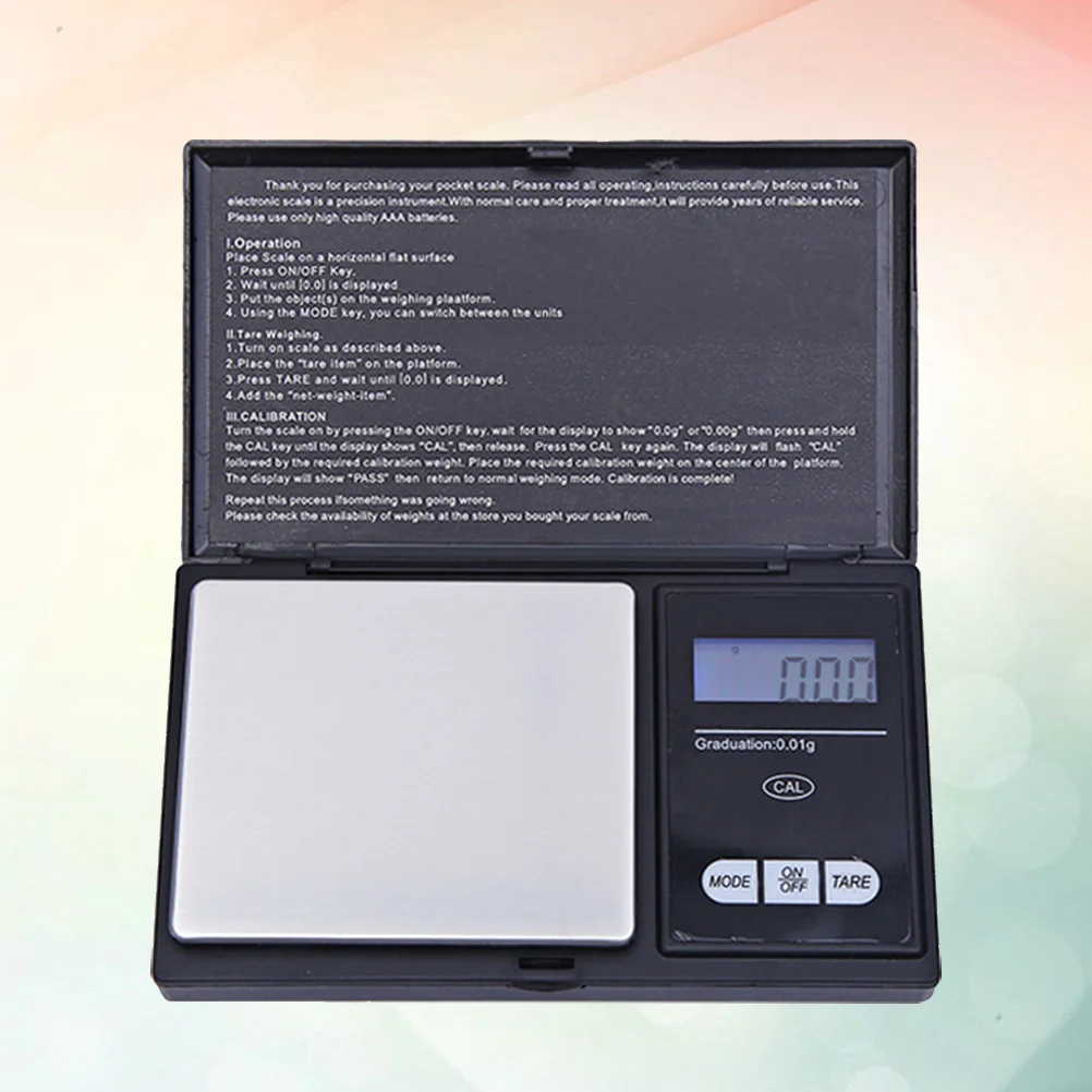 Miniature Electronic Jewelry Scale 200G/001G High Precision Jewelry Scale Balance Electronic Digital Packet Scale