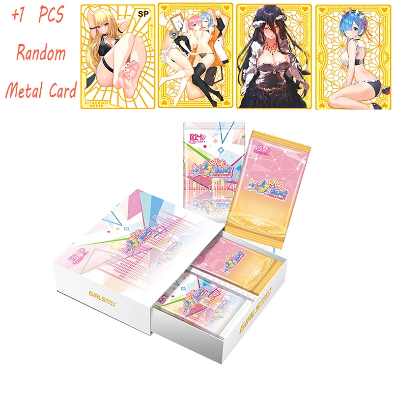 

Goddess Story Girl Party Card Collection Booster Box Anime Games Sexy Swimsuit Bikini Feast Doujin Toys And Hobbies Gift